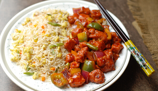 Chicken Manchurian - Wok of Asia